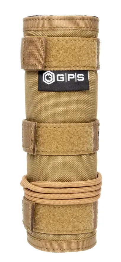 Návlek na tlumič GPS Tactical Suppressor Cover redukuje optický klam způsobený teplem vyzařujícím z tlumiče pušky během střelby.